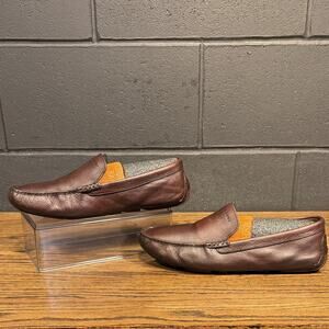 UGG Brown Leather Men's Sneakers